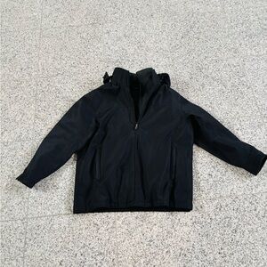 WEATHERPROOF Men’s Ultra Tech Black Hooded Jacket, Size XXL